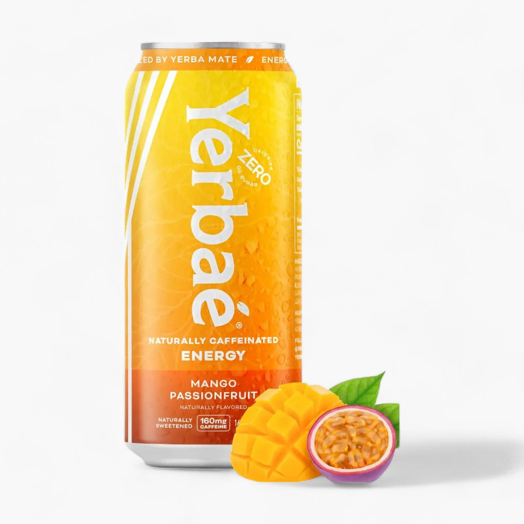 Yerbae-Mango Passion Fruit Sparkling Water Energy Drink *