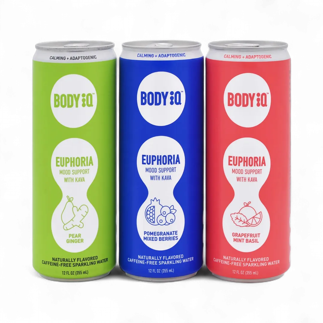 Euphoria Intelligent Sparkling Water w Kava - Variety Mix Online