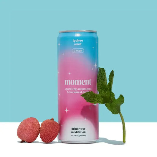 Sparkling Lychee Mint Botanical Water *