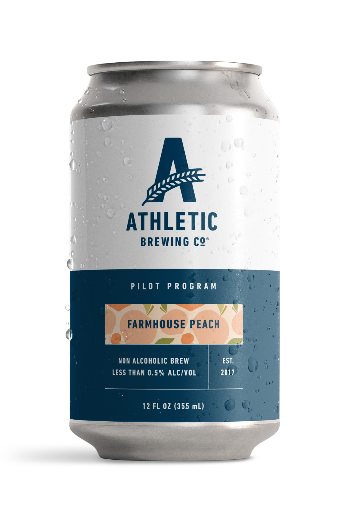 Farmhouse Peach Athletic Non-Alcoholic Beer Online