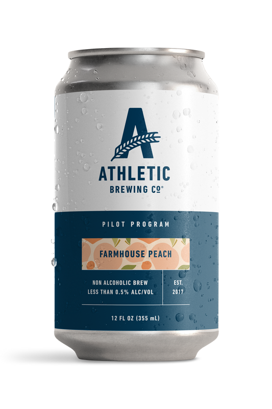 Farmhouse Peach Athletic Non-Alcoholic Beer Online