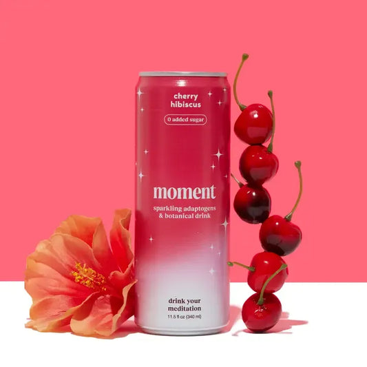 Sparkling Cherry Hibiscus Botanical Water *