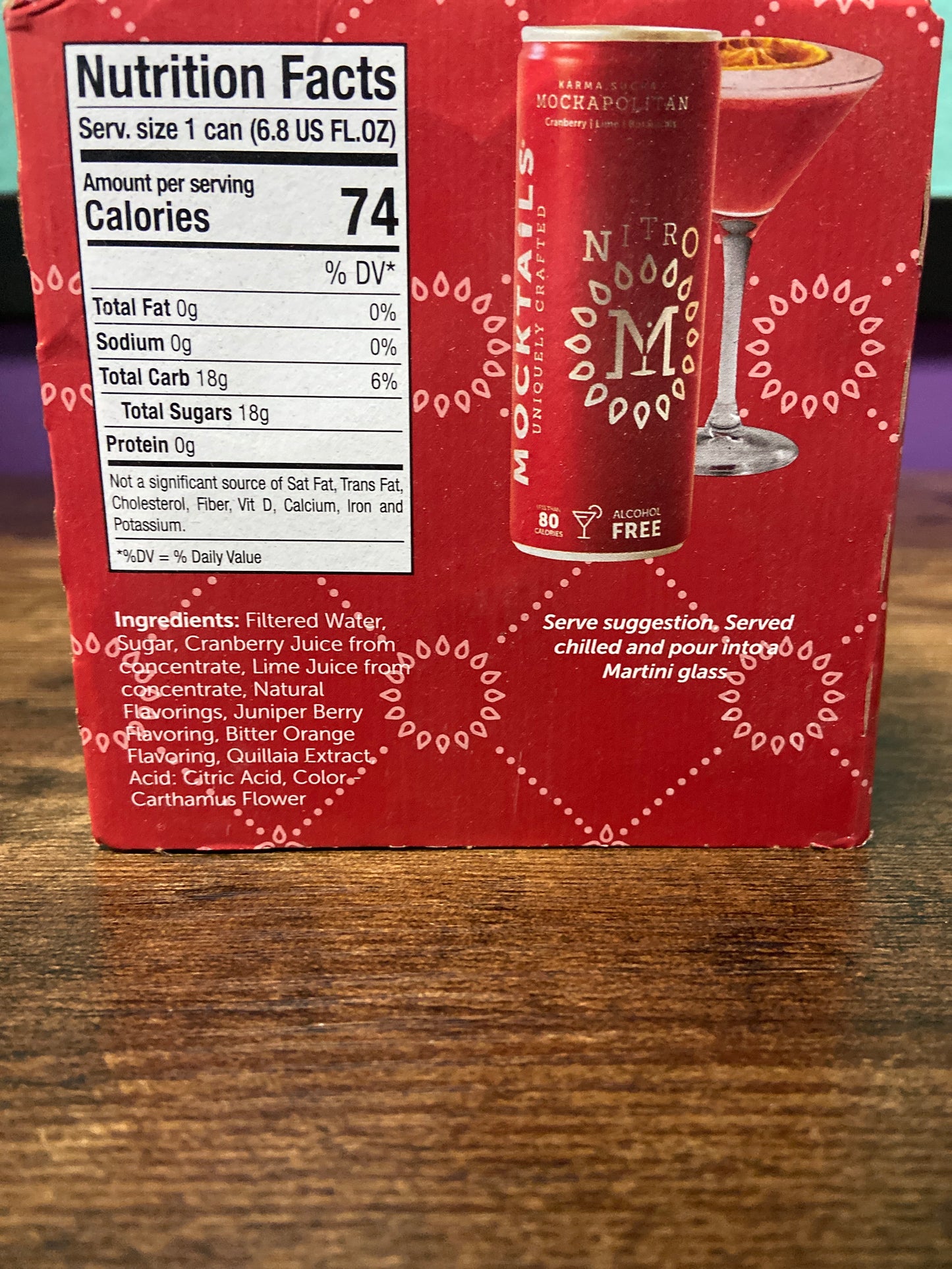 Nitro Mocktails - Mockapolitan (ONLINE)