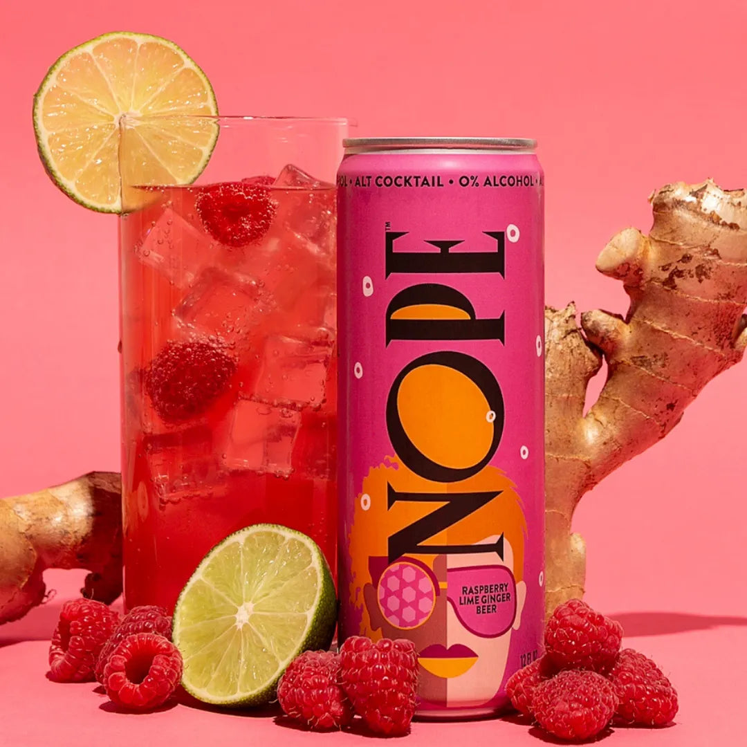 NOPE-Rasberry Lime Ginger Beer (Online)
