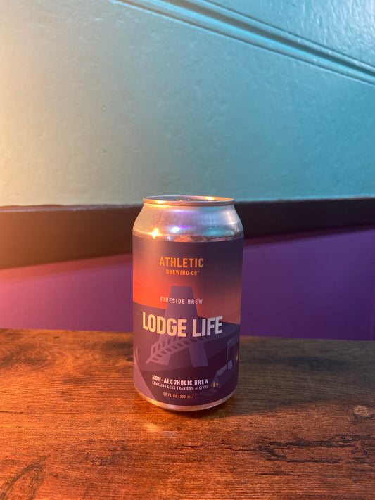 Athletic Brewing - Fireside Brew Lodge Life NA Beer (Online)