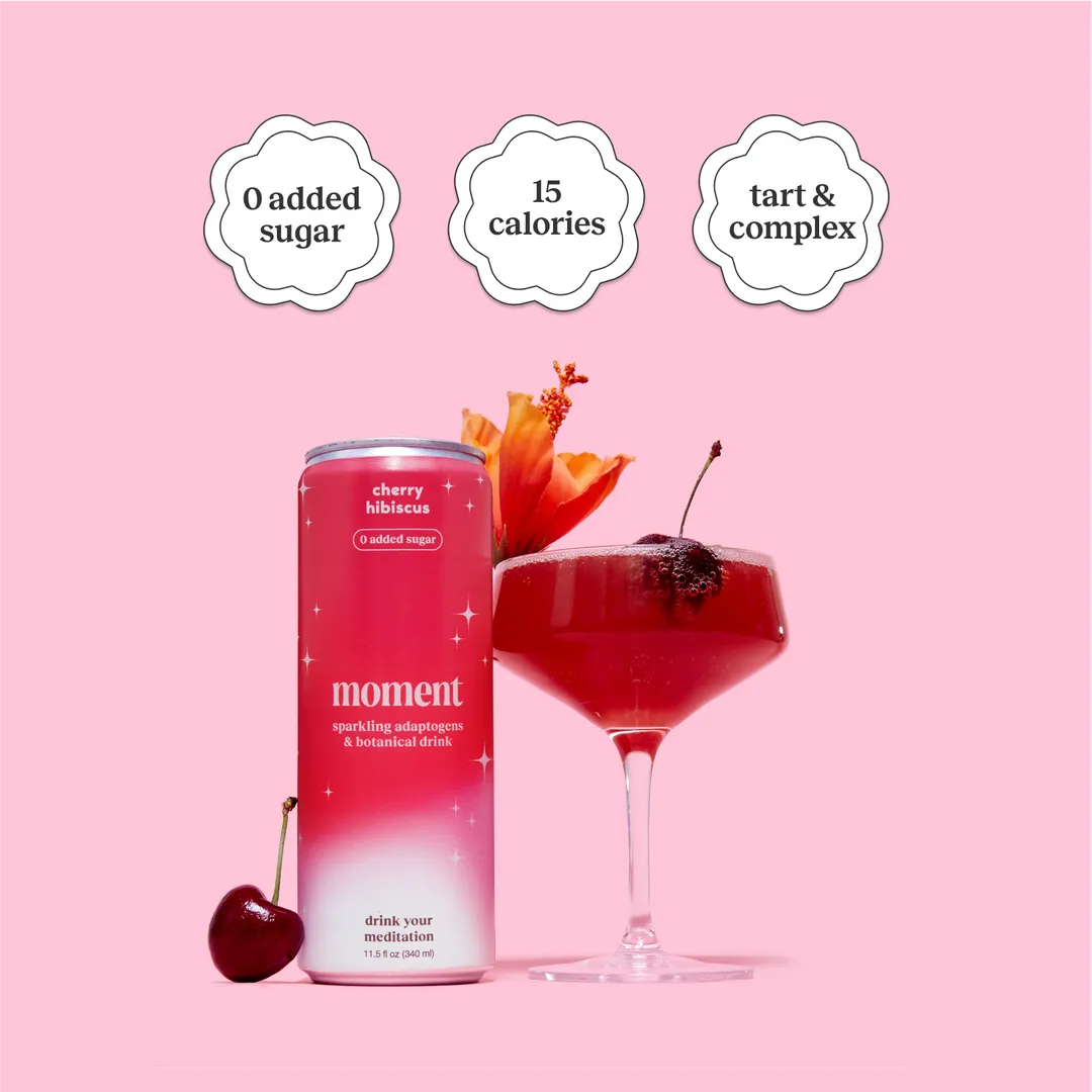 Sparkling Cherry Hibiscus Botanical Water 12-pack Online