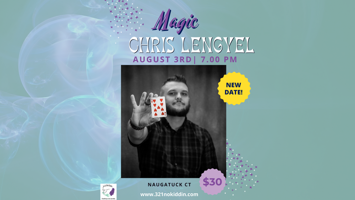 Adult Magic Show! August 3rd- NEW DATE!