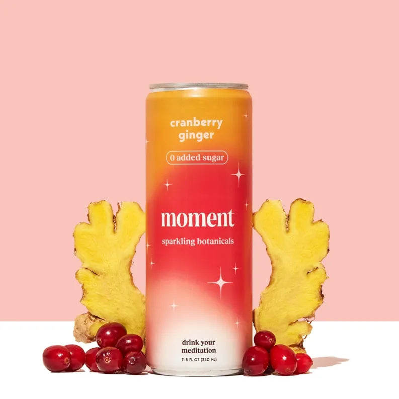 Moment - cranberry ginger soda*