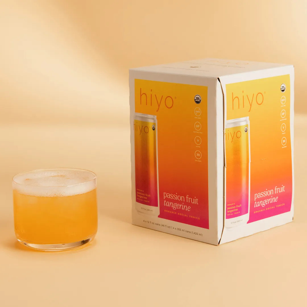 Hiyo Passion Fruit Tangerine Functional Social Tonic*