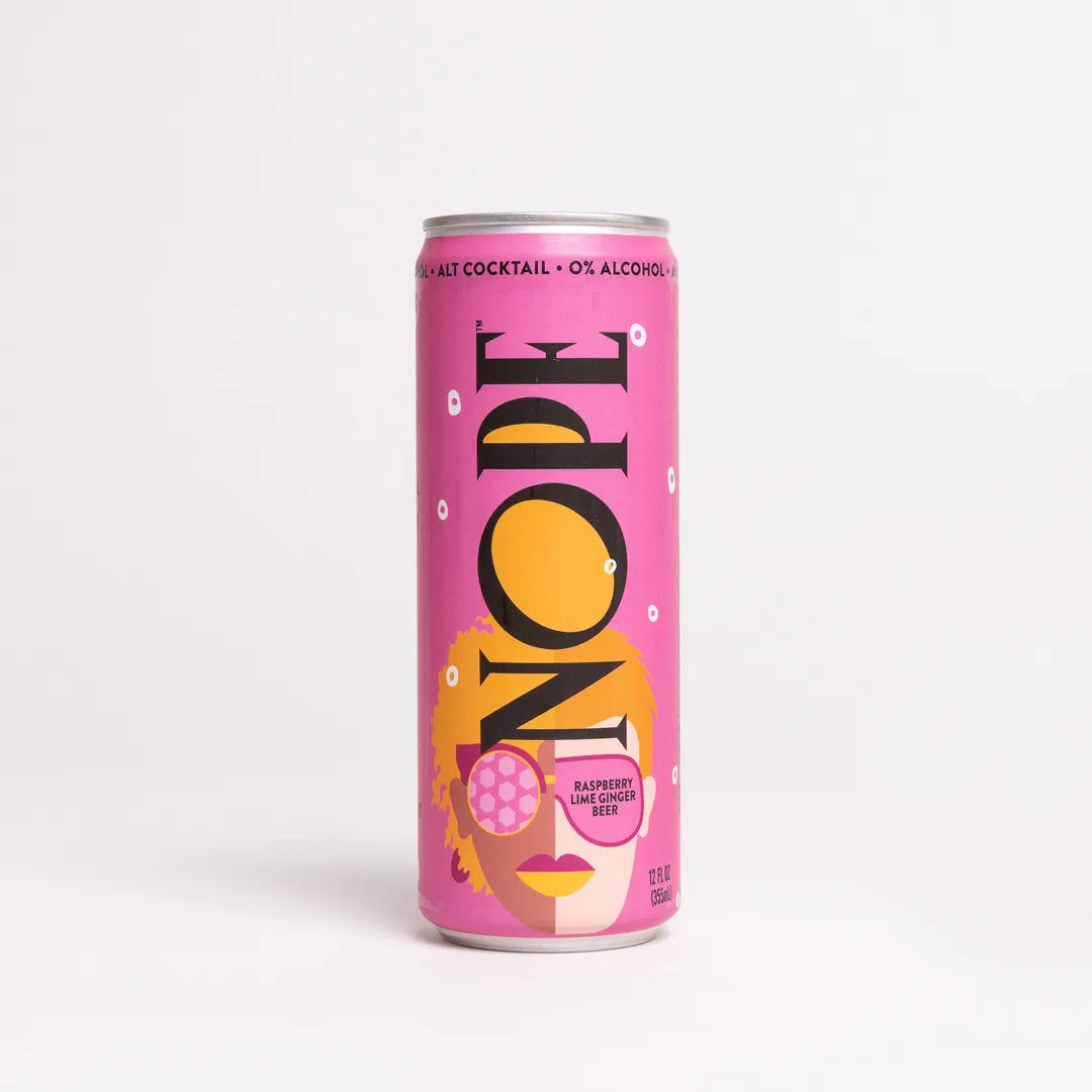 NOPE-Rasberry Lime Ginger Beer (Online)