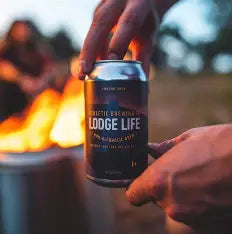 Athletic Brewing - Fireside Brew Lodge Life NA Beer (Online)