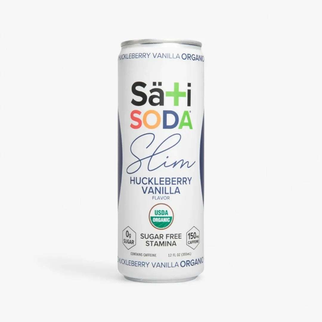 Sati Soda-Slim Organic Huckleberry Vanilla *