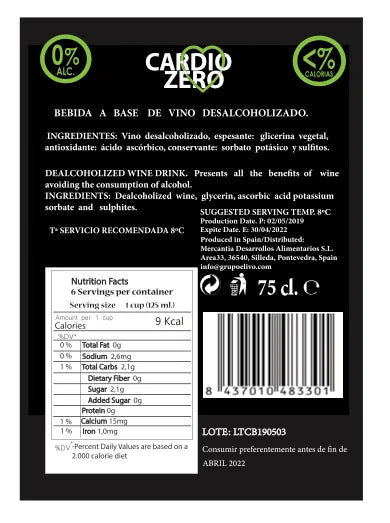 Cardio Zero White
