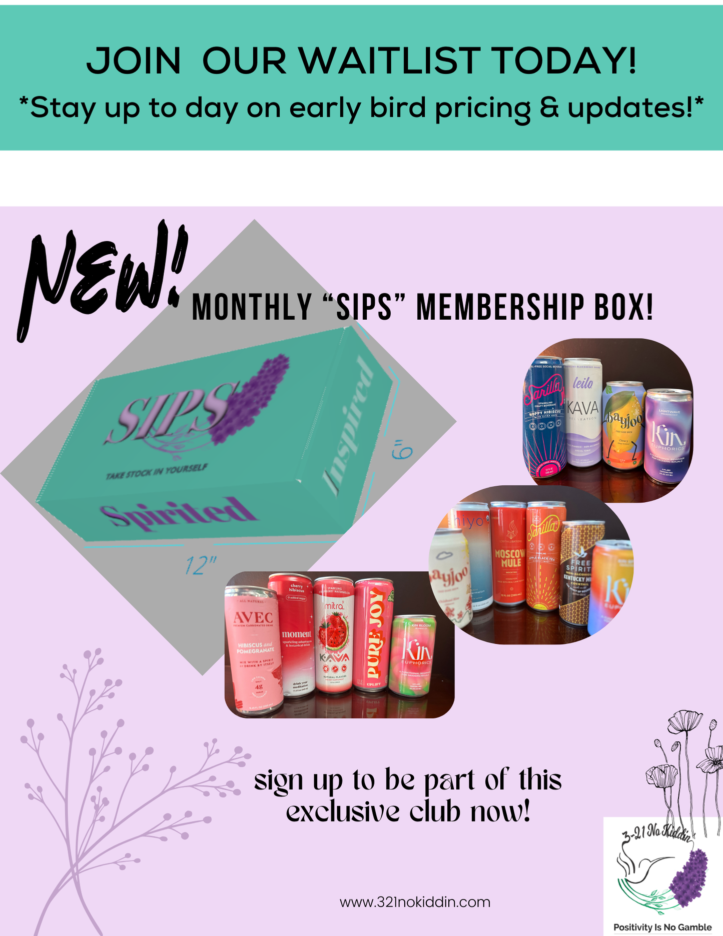 SIPS Membership Box Waitlist! 🤗