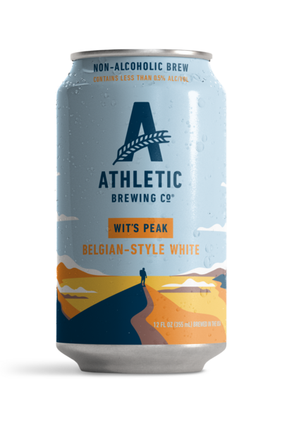 Wit's Peak Witbier Athletic Non-Alcoholic Beer Online