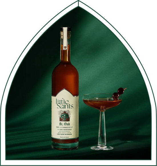 Little Saints St. Oak nonalcoholic whiskey-style spirit