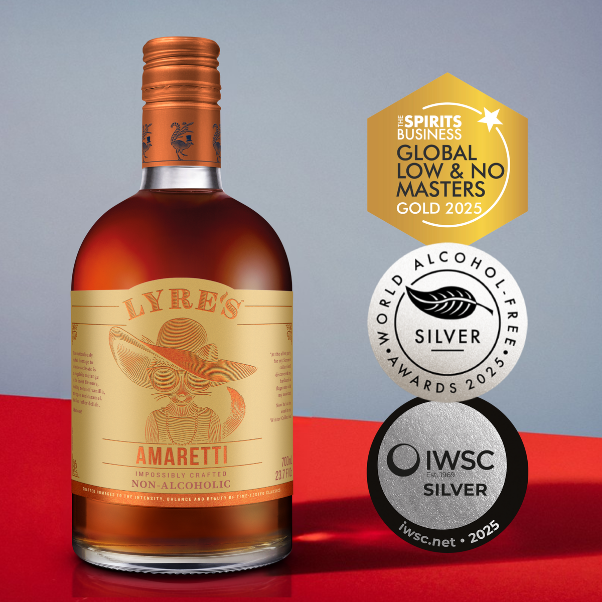 Lyre's Amaretti nonalcoholic almond liqueur alternative