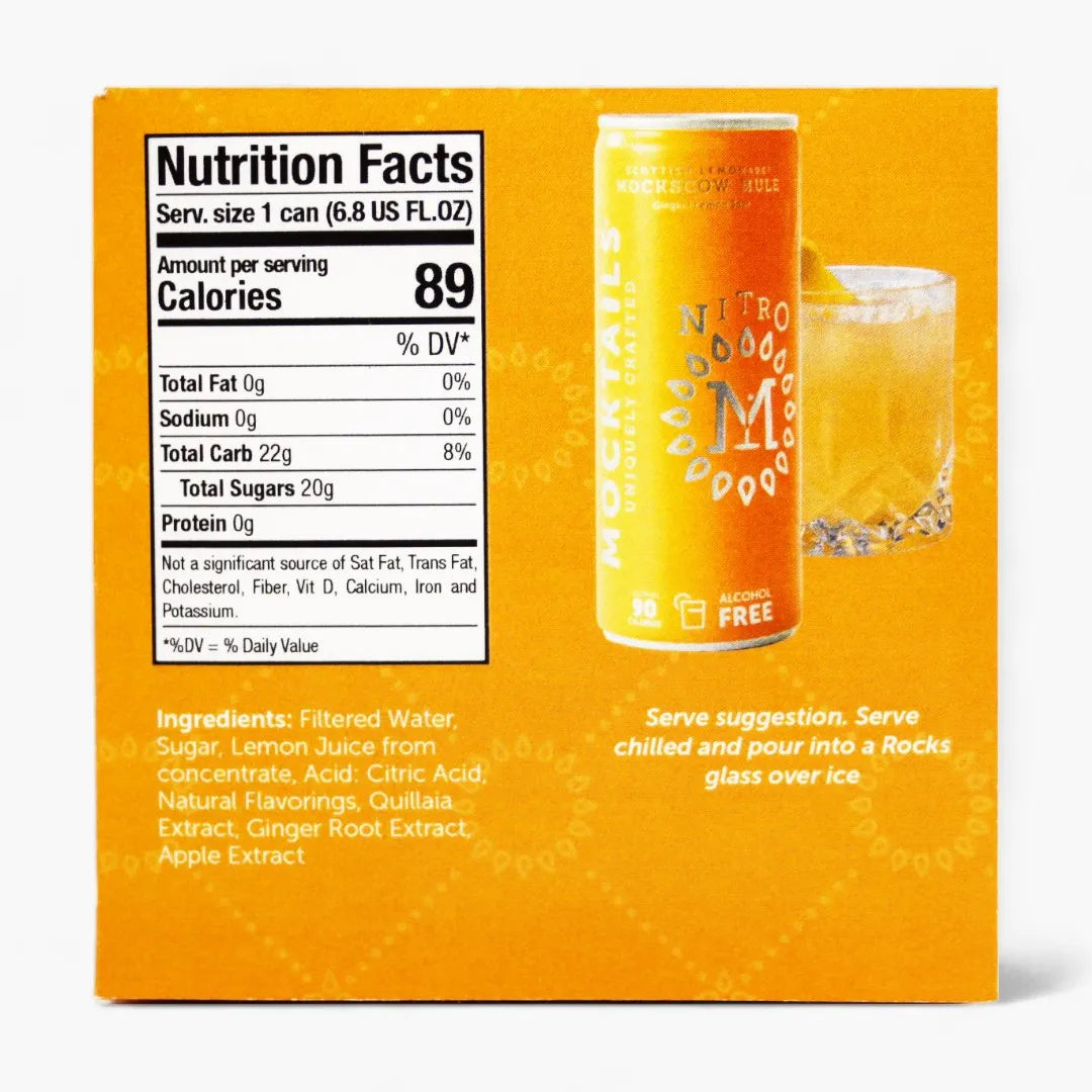 Nitro Mocktails - Mockscow Mule Single Can