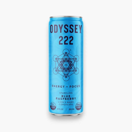 Odyssey Blue Raspberry 222mg Sparkling Mushroom Energy *