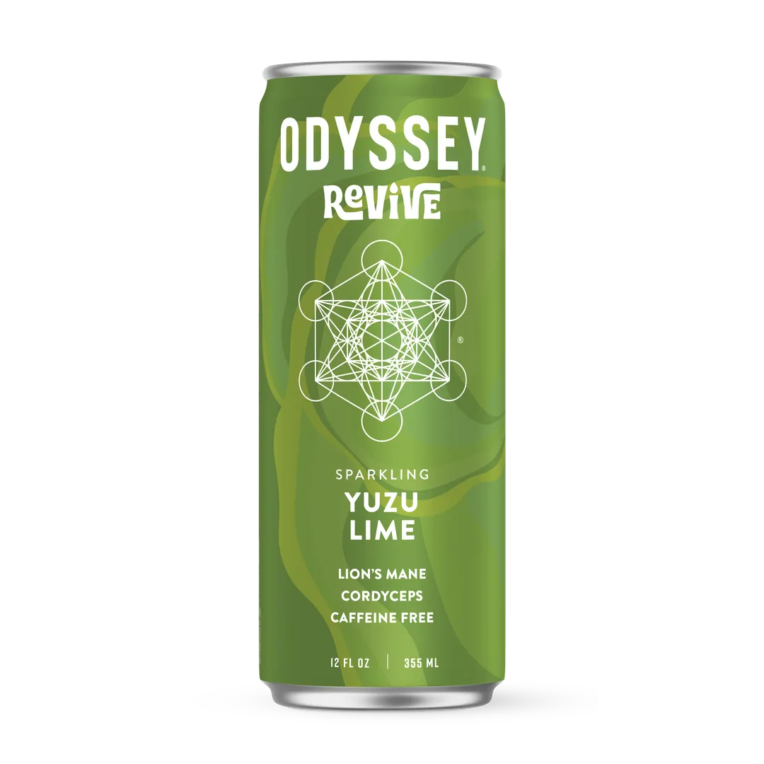 Odyssey Yuzu Lime Revive Sparkling Mushroom Hydration *
