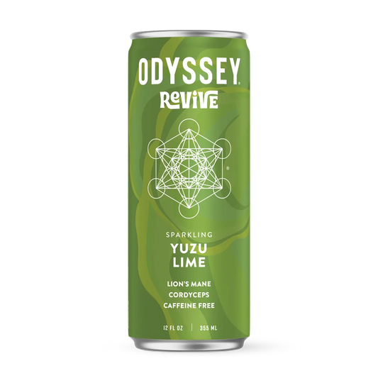 Odyssey Yuzu Lime Revive Sparkling Mushroom Hydration *