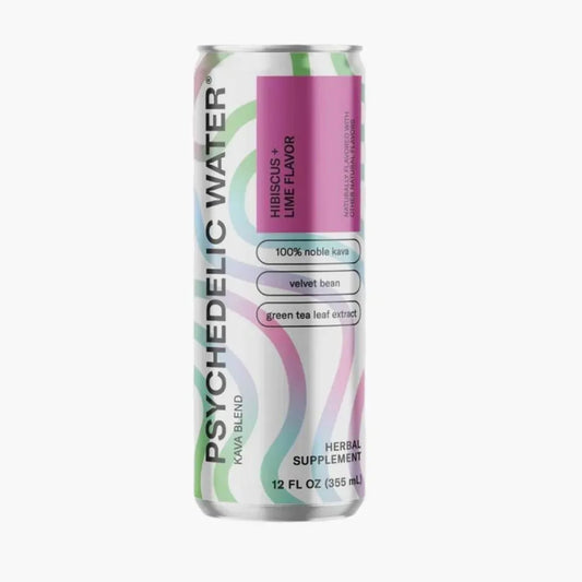 Hibiscus + Lime Sparkling Kava Water Online