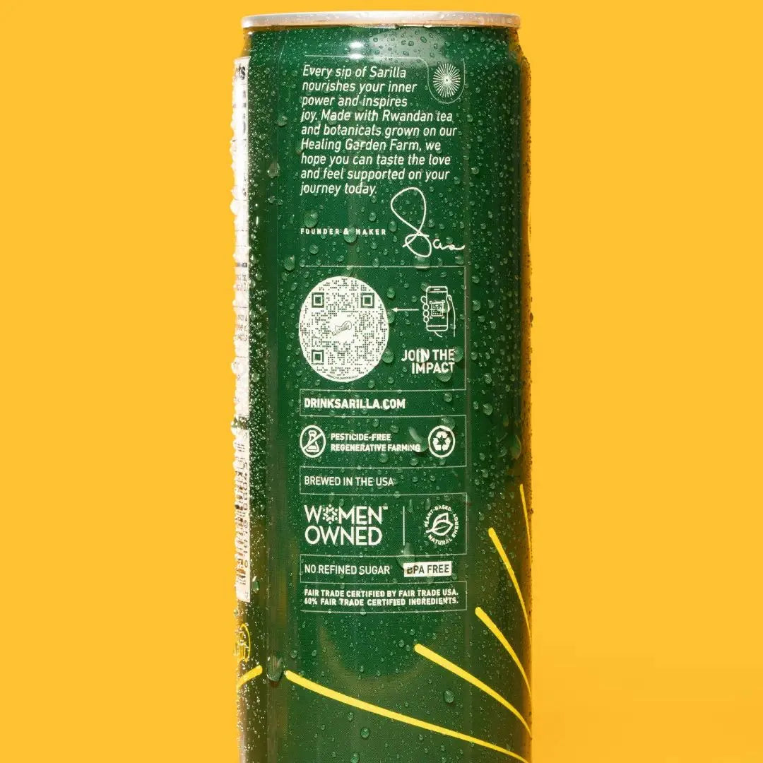 the back of a sarilla hibiscus can