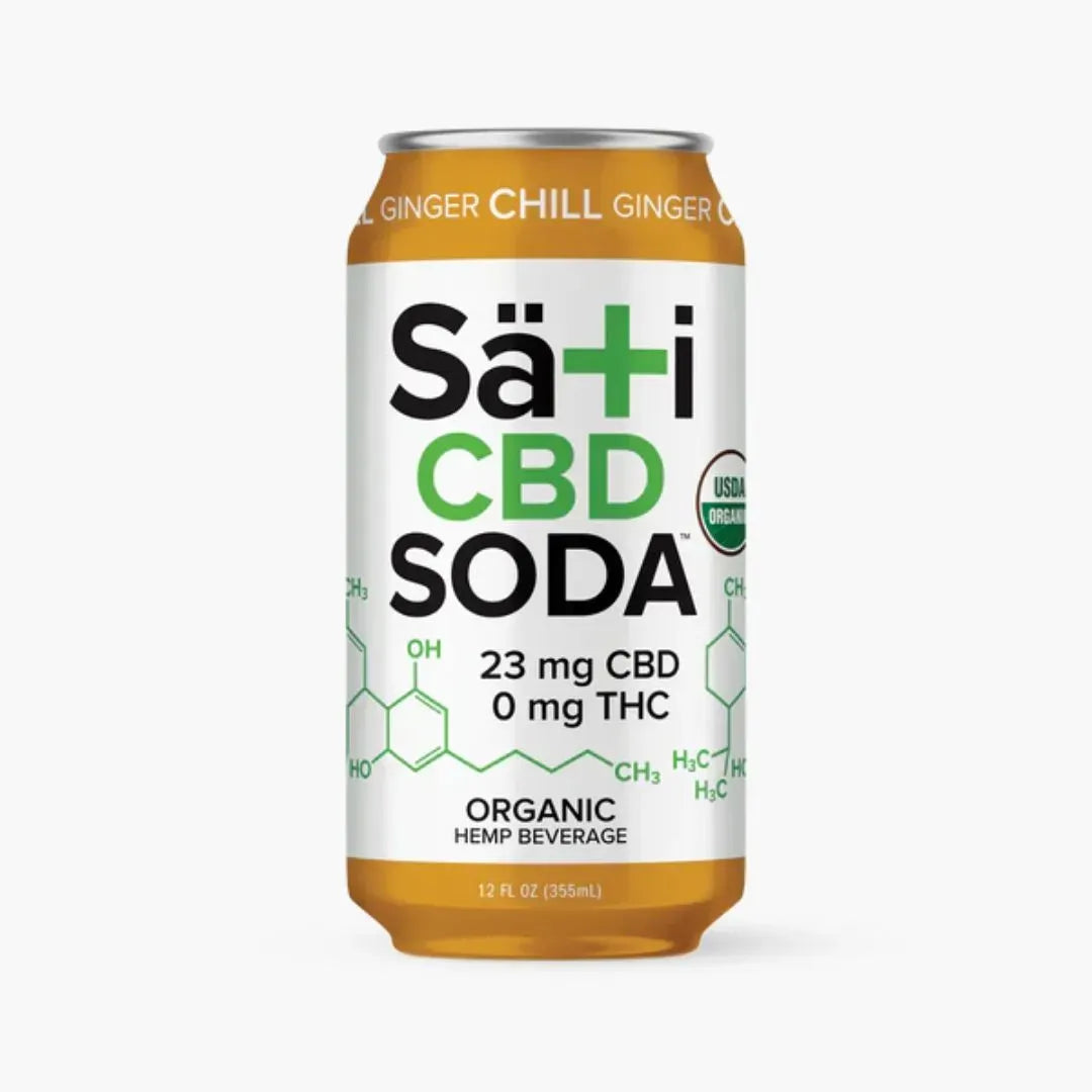 Sati Ginger CBD Soda*