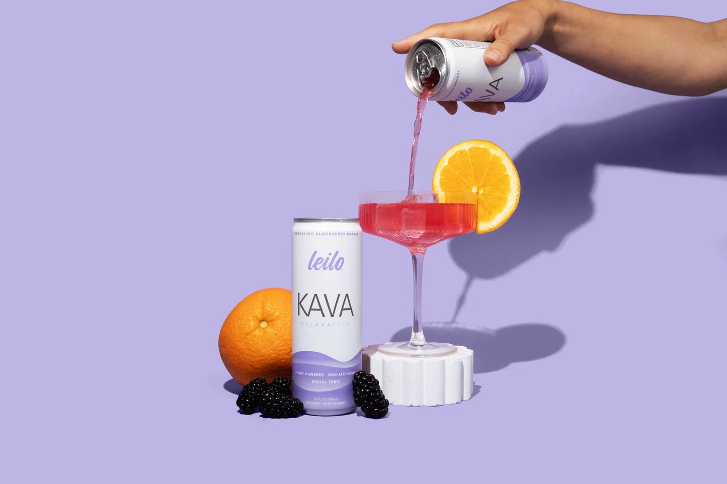 Leilo Kava - Sparkling Blackberry Orange (ONLINE)