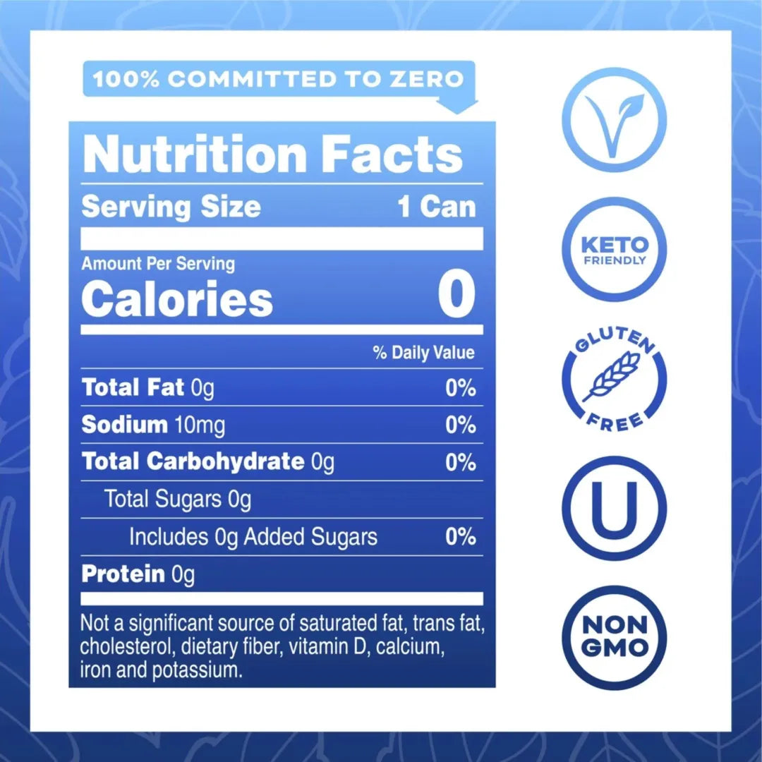 Yerbae-Acai Blueberry Sparkling Water Energy Drink *