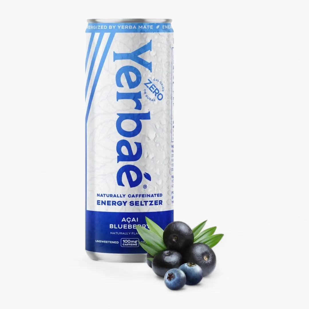 Yerbae-Acai Blueberry Sparkling Water Energy Drink *