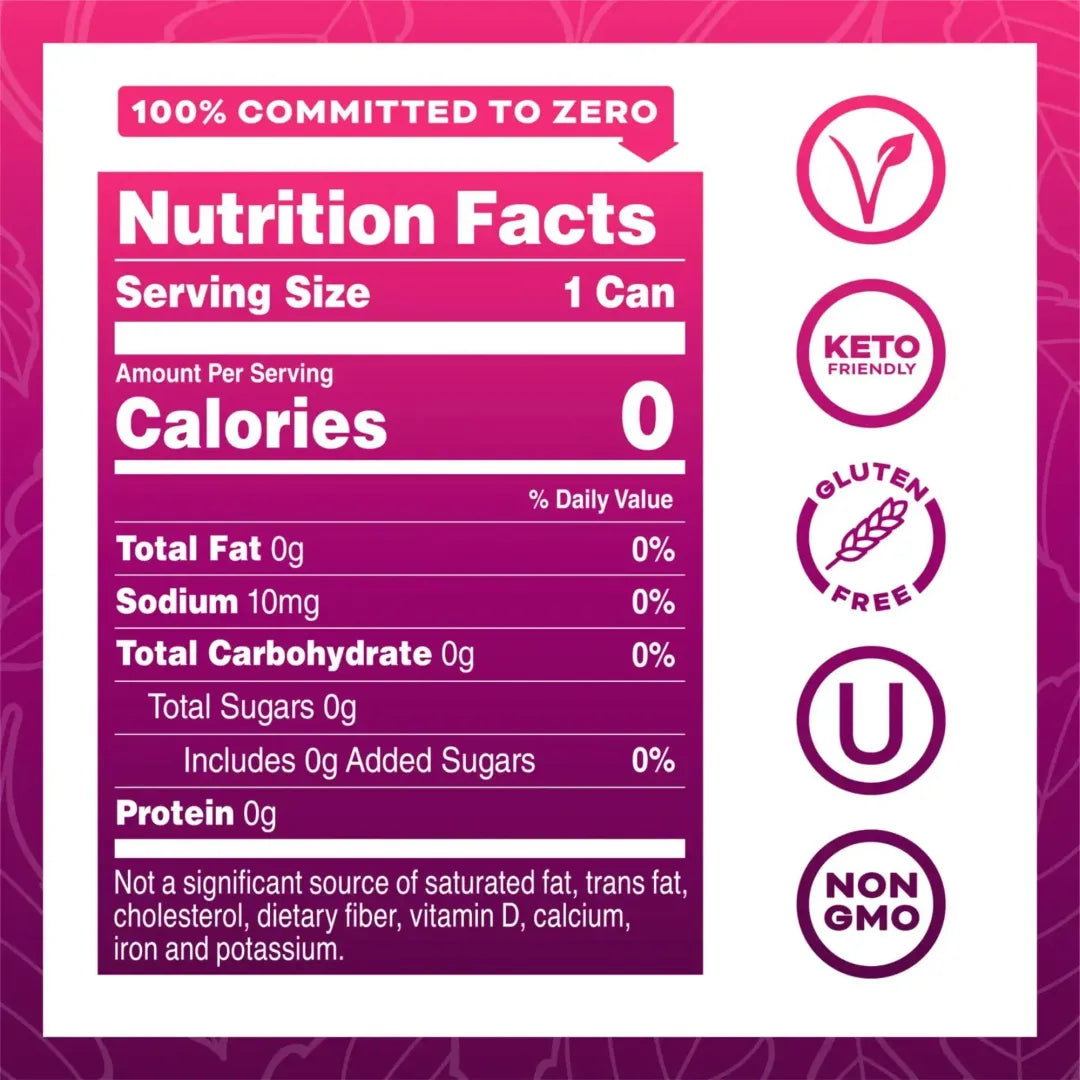 Yerbae-Pomegranate Berry Sparkling Water Energy Drink *