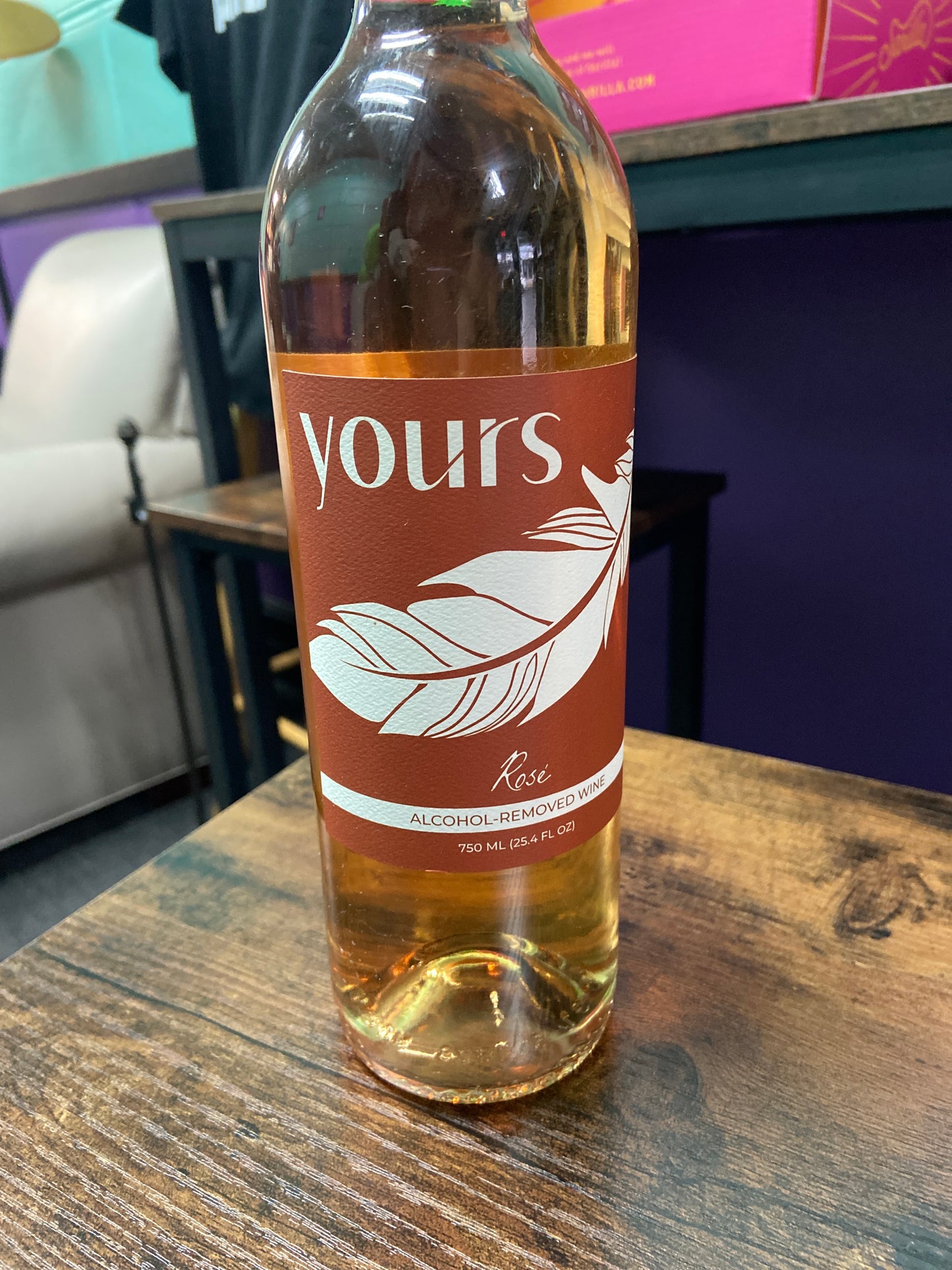 Yours Nonalcoholic Rose Wine *