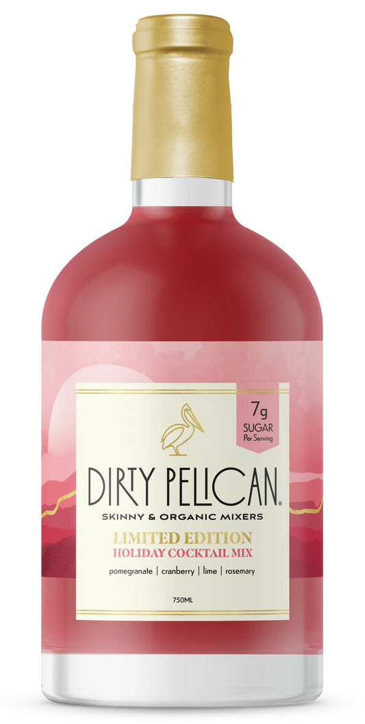 Dirty Pelican Limited Edition Cranberry Pomegranate  Cocktail Nonalcoholic Mixer*