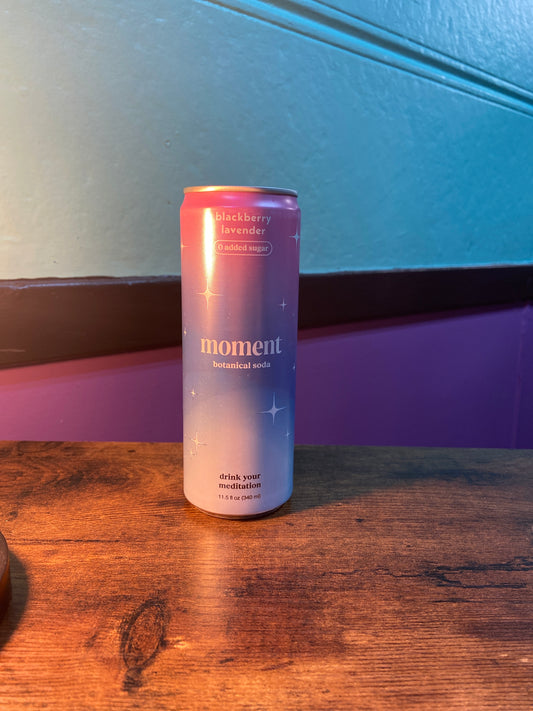 Moment - blackberry lavender soda (Online)