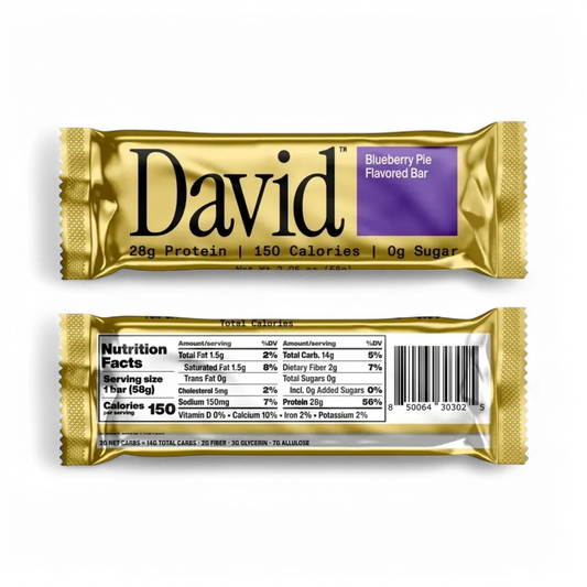 David Protein Bar- Blueberry Pie