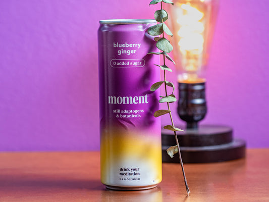 Moment-Blueberry Ginger (Still) Drink Your Meditation