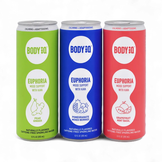 Euphoria Intelligent Sparkling Water w Kava - Variety Mix Online