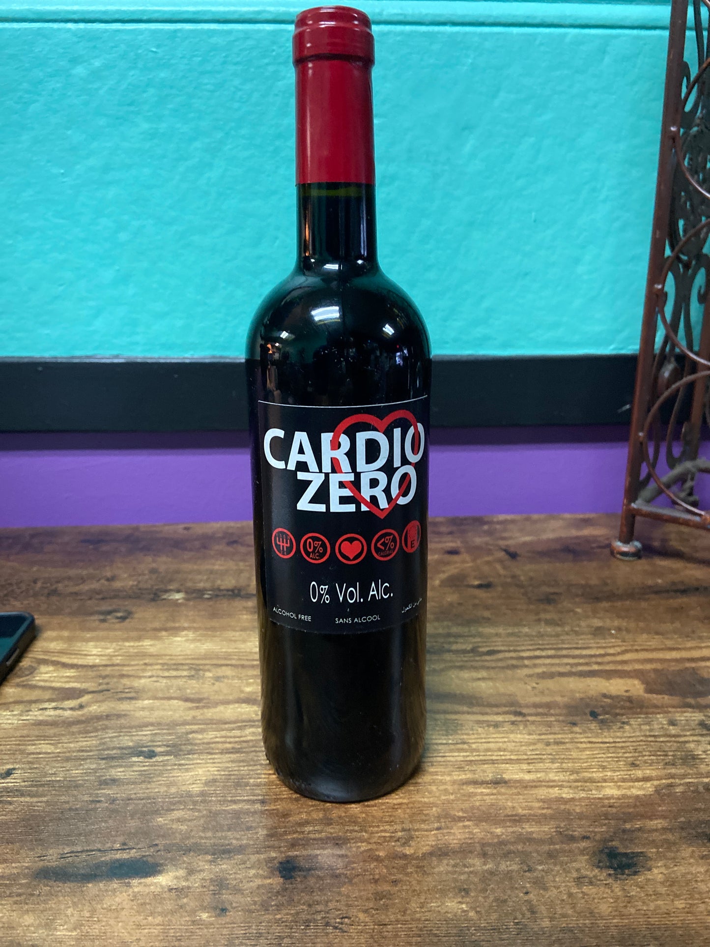 Cardio Zero - Red Wine (ONLINE)