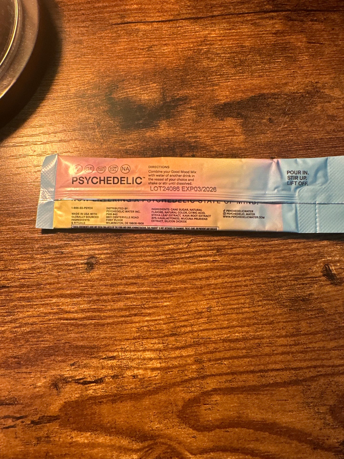 Psychedelic Blue Raspberry Kava Powdered Drink Mix*