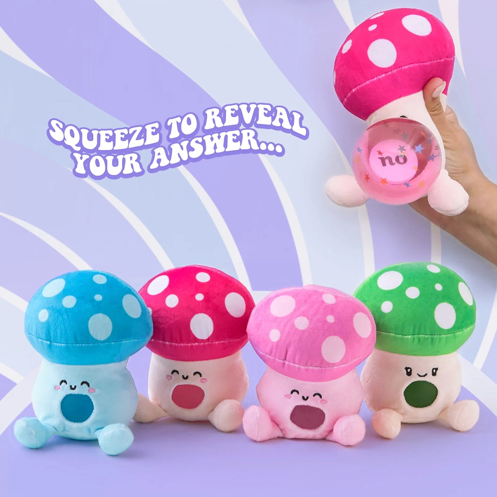 Magic 8 Ball  Mushroom Plush