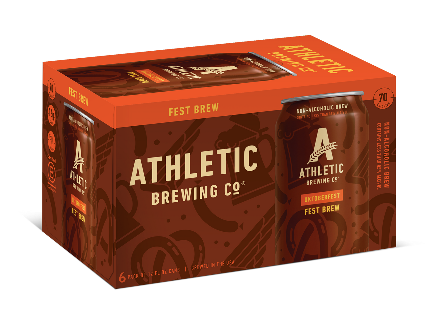 Athletic Brewing  - Oktoberfest (Non-Alcoholic) Online