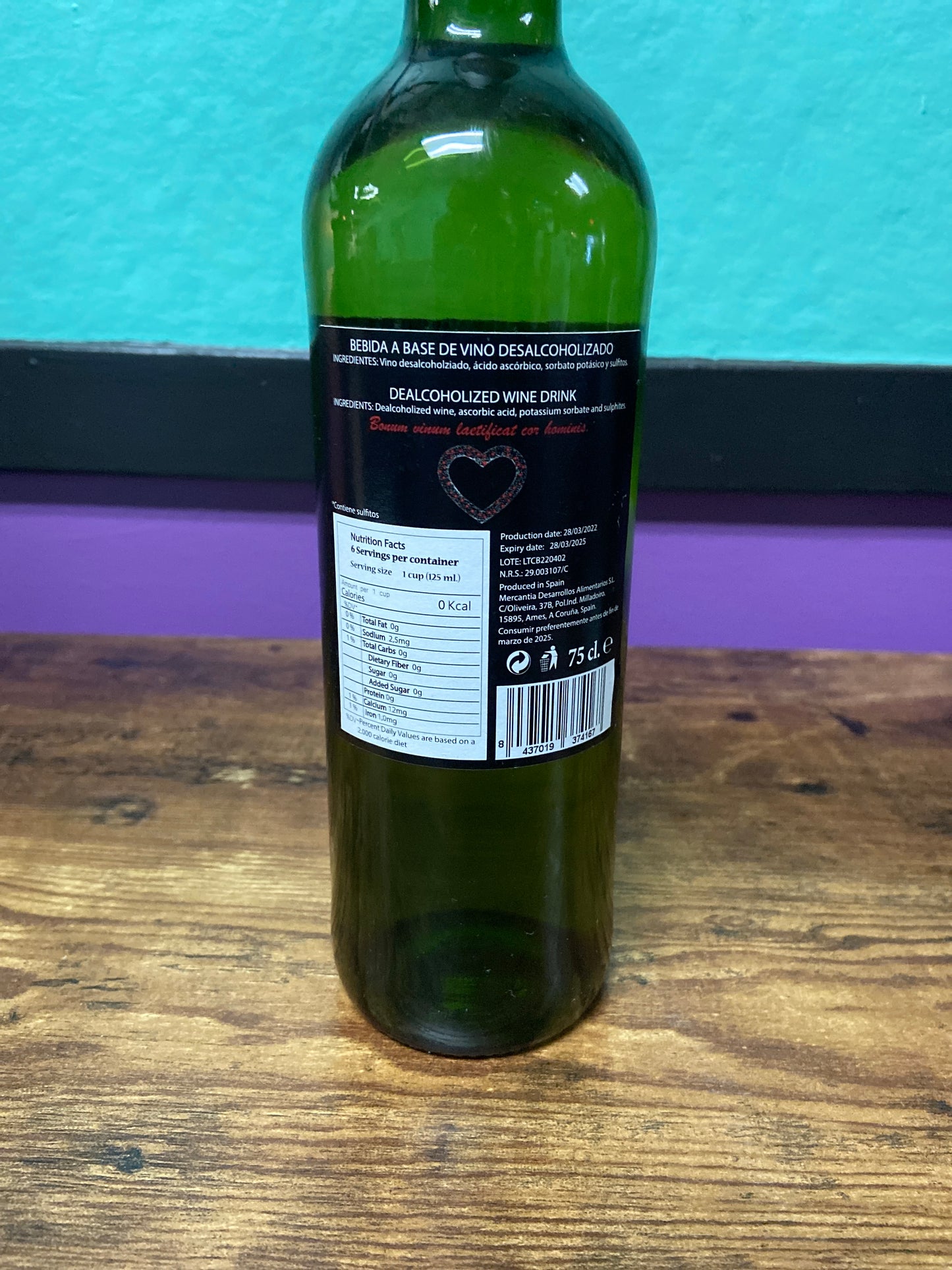 Cardio Zero - White Wine *