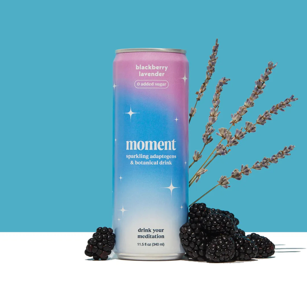 Moment - Blackberry lavender soda *