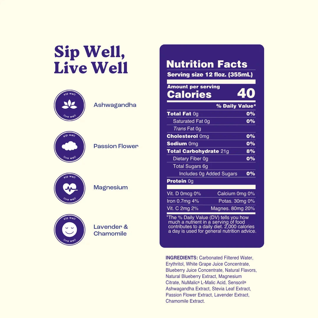 Pure Joy Unwind Blueberry Lavender *