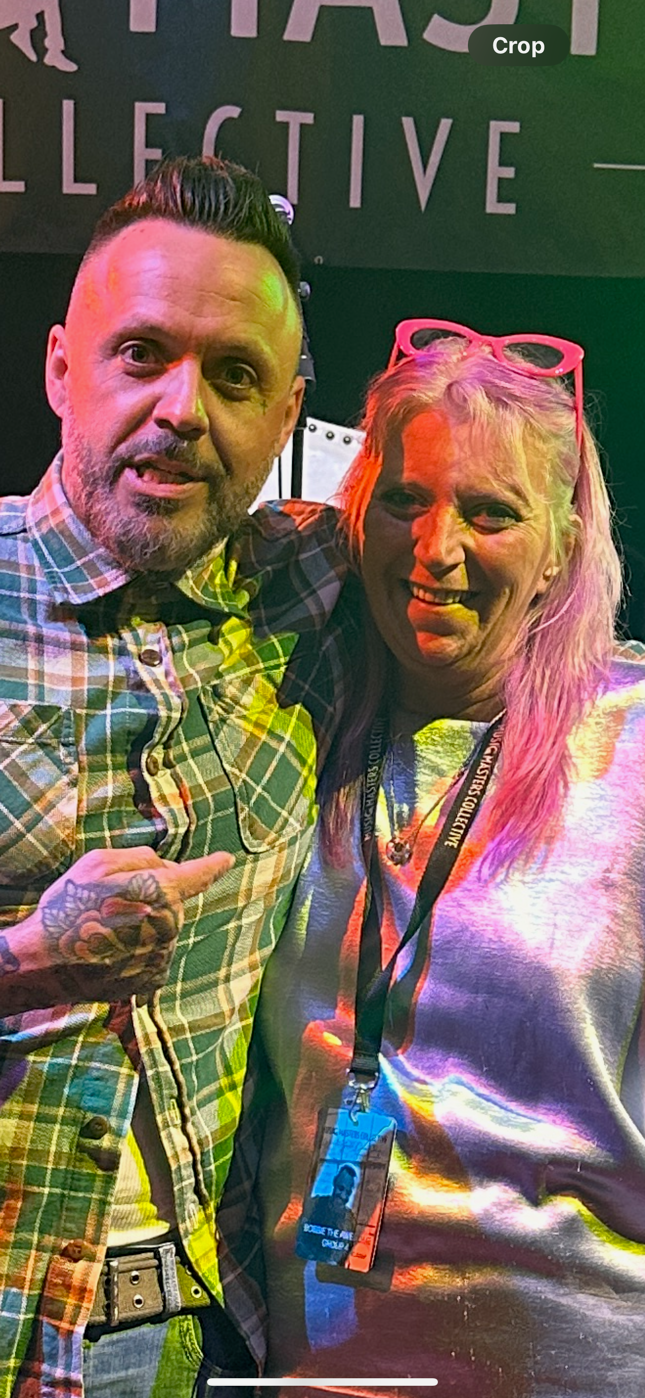 Bobbie and Justin Furstenfeld posing together for a picture