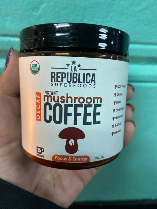 La Republica Decaf Mushroom Coffee *