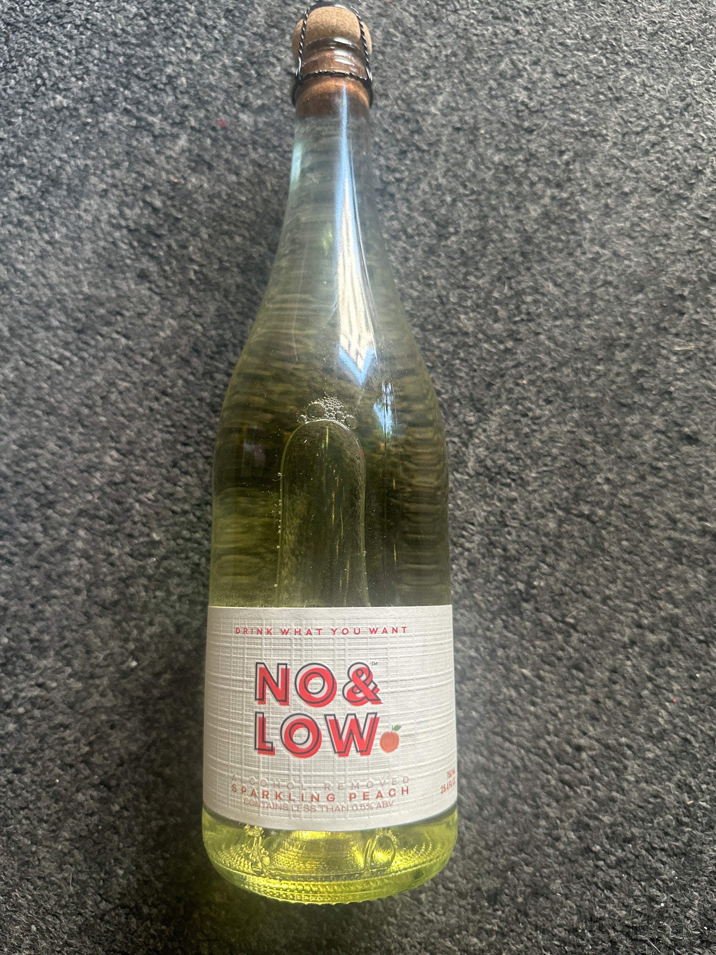 No & Low - Sparkling Peach