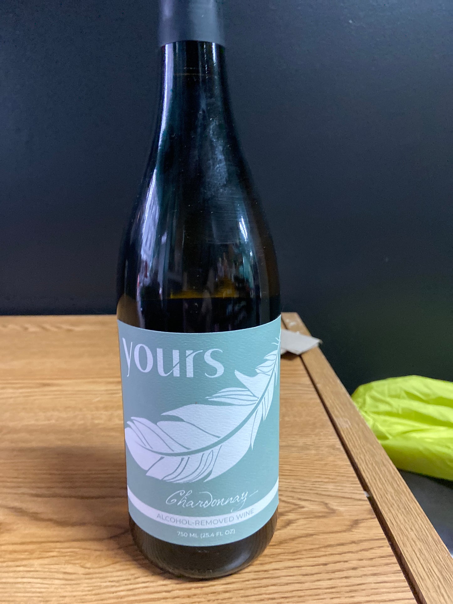 Yours Nonalcoholic - Chardonnay Wine *