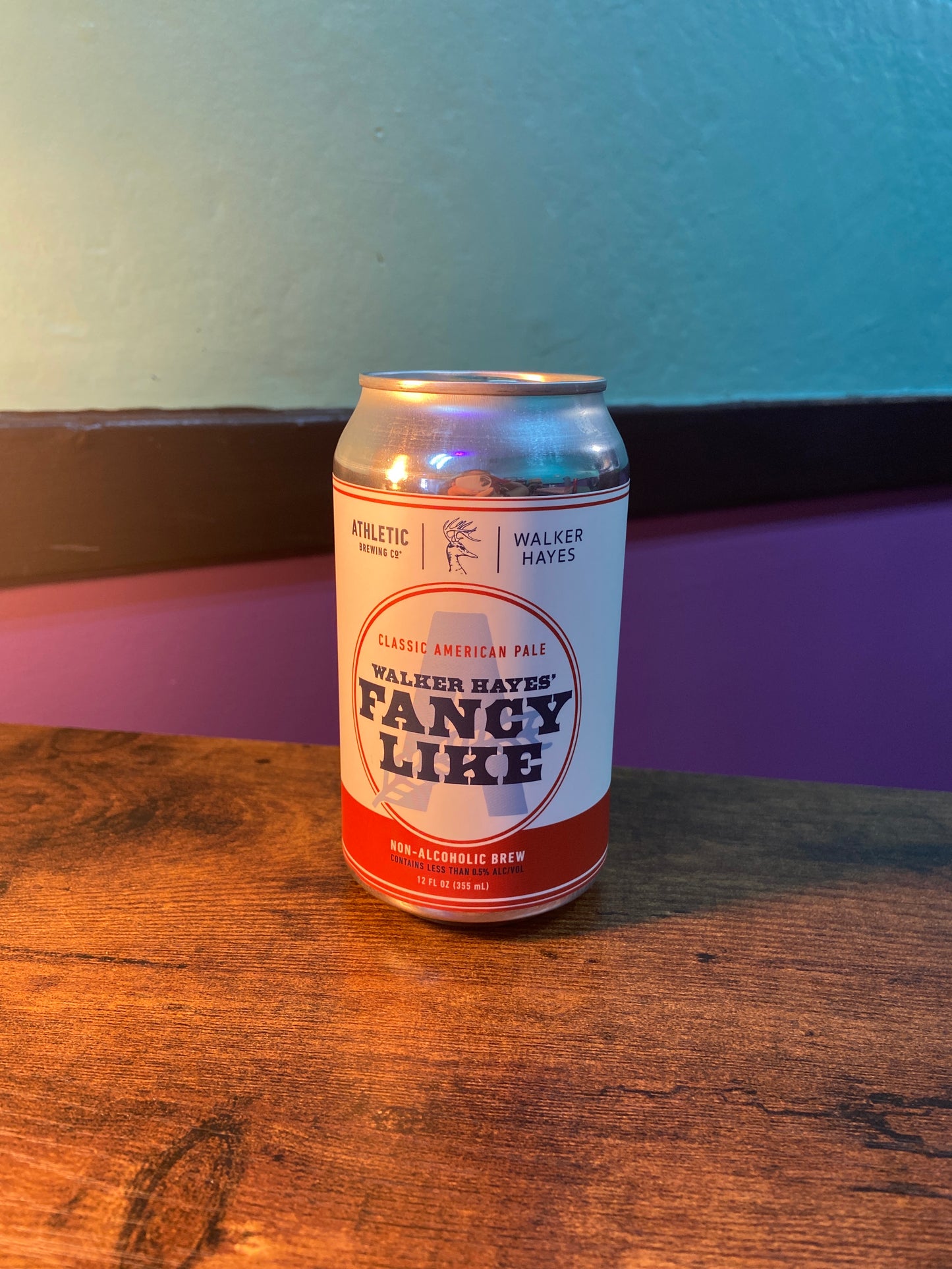 Athletic Walker Hayes’ Fancy Like Nonalcoholic Beer*